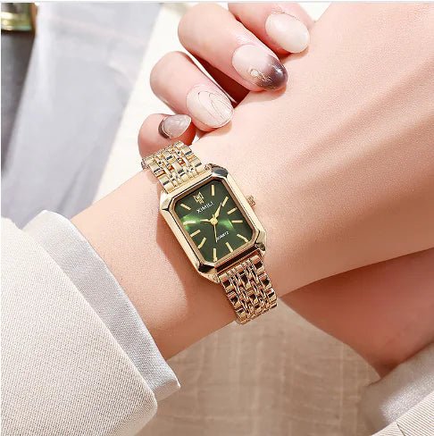 Women's Square Steel Strap Watch - Dakdouksson