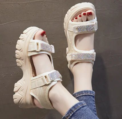 Women's Wedge Platform Sandals - Dakdouksson